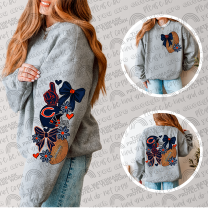 Bears Bows with Pocket and Sleeve- 3 PNG Files