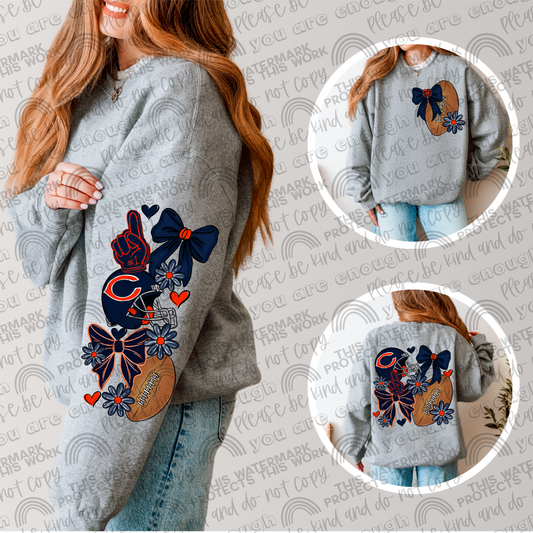 Bears Bows with Pocket and Sleeve- 3 PNG Files