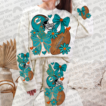 Dolphins Bows with Pocket and Sleeve- 3 PNG Files