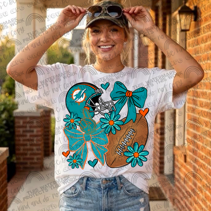 Dolphins Bows with Pocket and Sleeve- 3 PNG Files