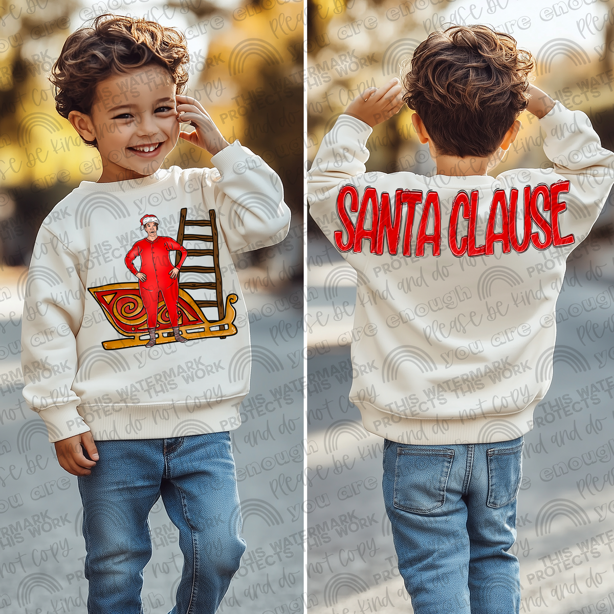 Christmas Big Backs Bundle- 27 PNG Files