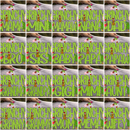 Gr*nchy Family Bundle- 40 PNG Files