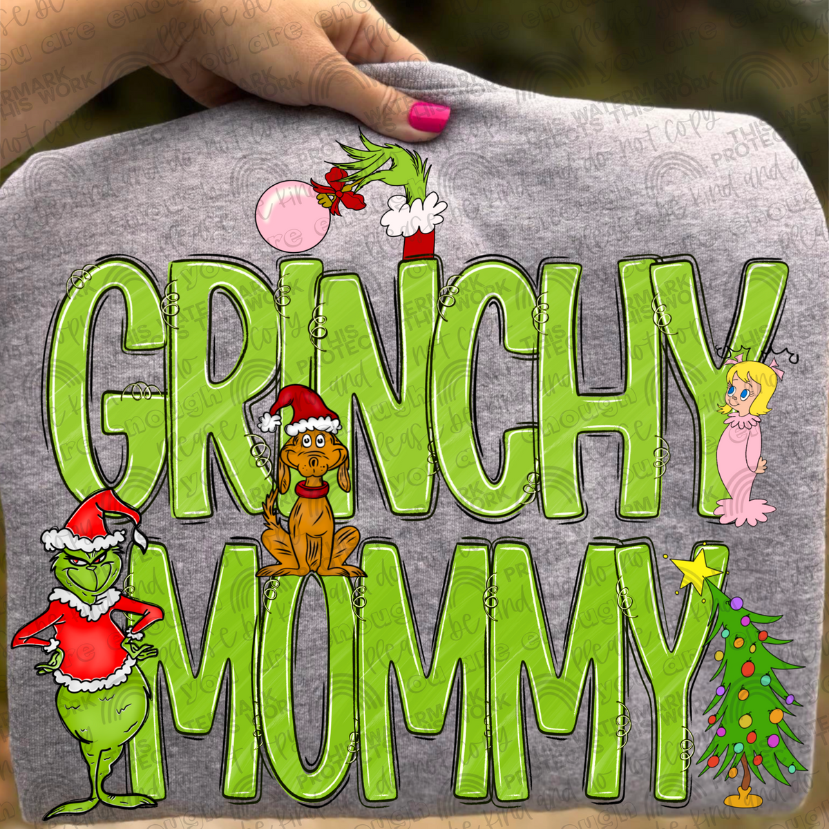 Gr*nchy Family Bundle- 40 PNG Files