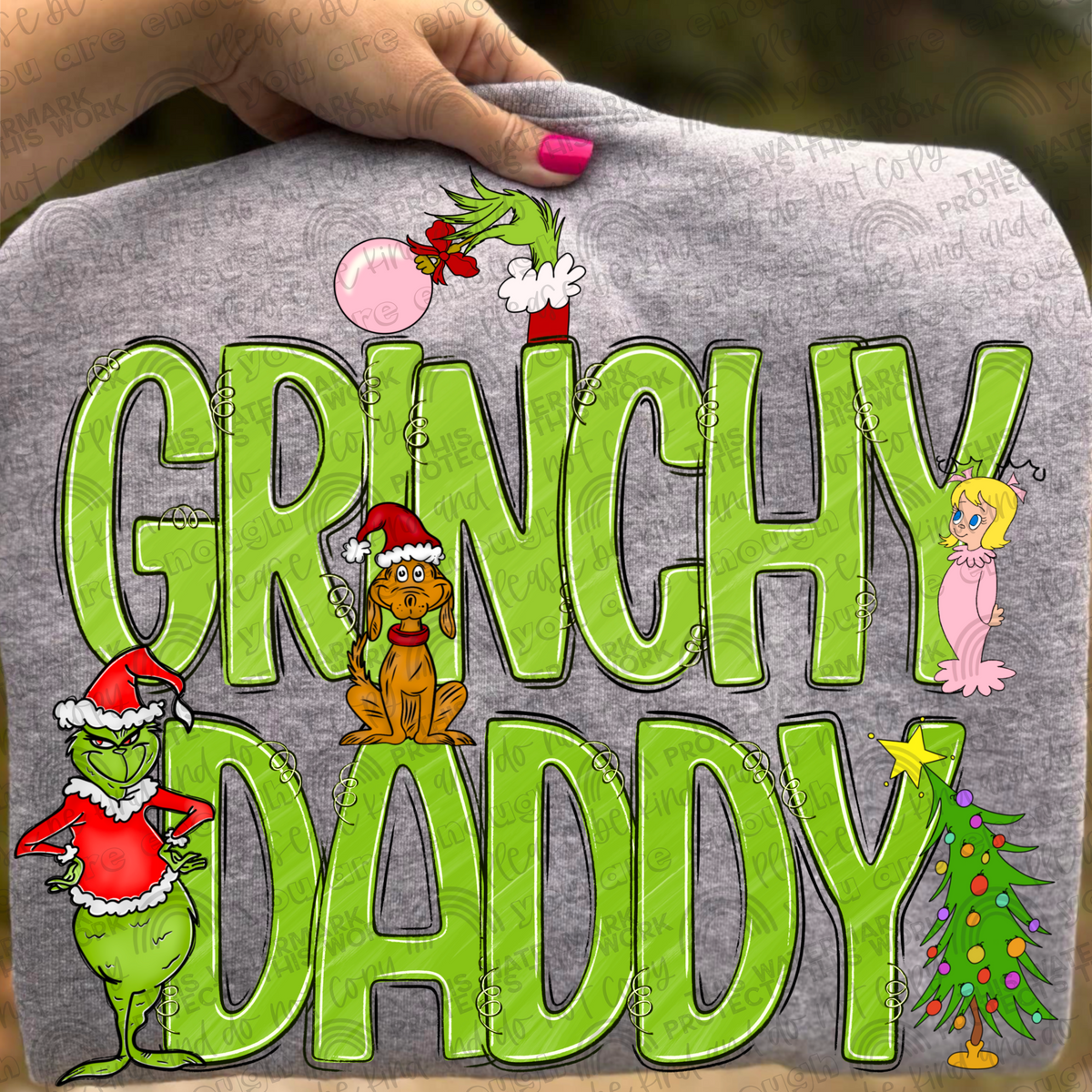 Gr*nchy Family Bundle- 40 PNG Files