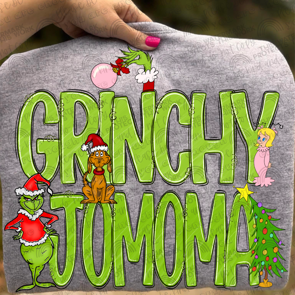 Gr*nchy Jomoma PNG File